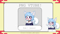 create png tuber or GIF tuber animation character for vtuber
