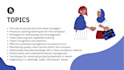 consult, organize workshops about people management skills