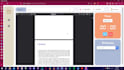 do front end using html css tailwind javascript react astro