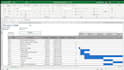 create a professional gantt chart on project and excel