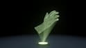 make unique 3d logo and creative object animation for hologram fan