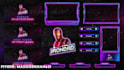 design twitch animated overlay for your stream