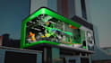 anamorphic display 3d anamorphic animation 3d led screen 3d billboard animation