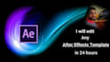 edit any after effects template