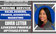 write sales resume, financial service, realtor banking resume, and cover letter