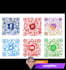 create a custom professional qr code design with a logo