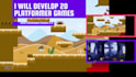 develop a 2d platformer game with clickteam fusion