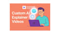 produce custom ai driven animated explainers