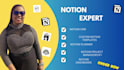 do customised notion template notion CRM notion project management notion