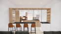 do 3d interior design for your appartement, studio, cafe