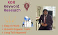 do advance profitable long tail kgr keyword research for your website