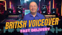 record a professional voiceover for you today