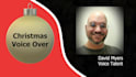 provide a christmas voice over