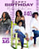 create beautiful birthday flyer or motion flyer very fast