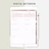 custom digital planner, journal, calendar, worksheet for etsy or commercial use