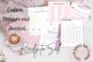 design minimalist high quality custom planner or journal