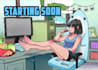 create lofi animated loop video, brb, starting soon, offline screen for stream