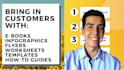 generate leads for you with a custom ebook or infographic