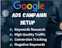 setup optimize and manage google ads PPC campaigns