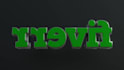 create a 3d rotating logo animation spin loop
