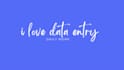 do data entry and word