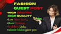 publish fashion guest post on high da websites