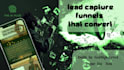 build high converting landing pages or lead capture funnle in ghl