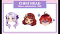 create chibi head GIF