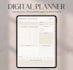 design hyperlinked digital planner and journals for etsy and goodnotes in canva