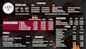 do professional digital menu and menu board for restaurant