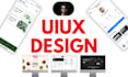 website mockup figma design and ui ux design