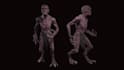 create 3d character creature for game, animation, cartoon