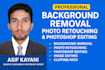 remove background ,clipping path ,retouching your any product images