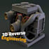 do reverse engineering and design 3d model