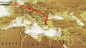 create custom 3d or vintage map animation video for travel