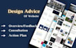 do website review and give design improvement advice
