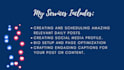 be your social media marketing manager