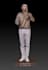 sculpt a 3d character model from the photo
