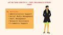 be virtual assistant for admin, data entry, ecommerce