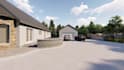 render 3d landscape visuals for your backyard,society,zoo