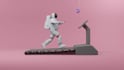 create low poly 3d character animations