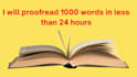 proofread your document professionally