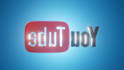 create a 3d rotating logo gif animation spin loop