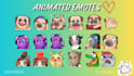 draw custom animated emotes for twitch