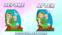 create animated your 2d cartoon character