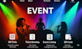 do event website ticket, qr code, event listing, party rental, event management
