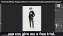 do replace background, photo retouching, and any photoshop editing