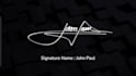 create handwritten signature design with practice video