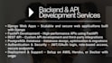 build web apps, rest apis, and backends using python django, postgres