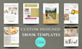 design professional custom ebook canva template